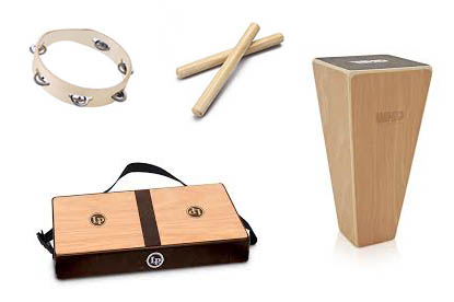 Instruments de percussion en bois